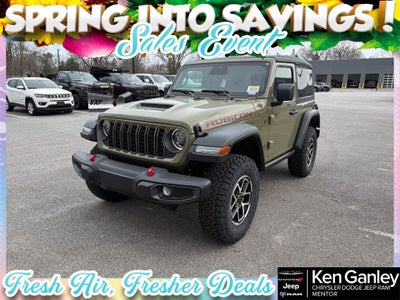 2026 Jeep Wrangler WRANGLER 2-DOOR RUBICON