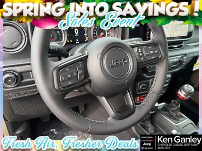 2026 Jeep Wrangler WRANGLER 2-DOOR RUBICON