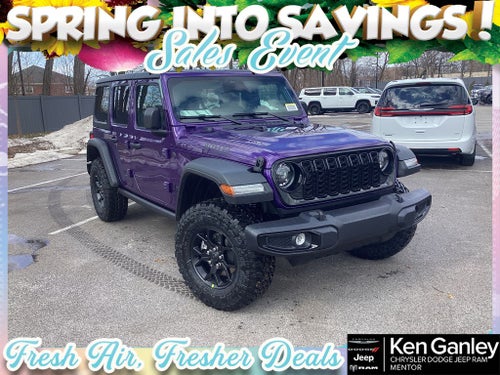 2026 Jeep Wrangler WRANGLER 4-DOOR WILLYS
