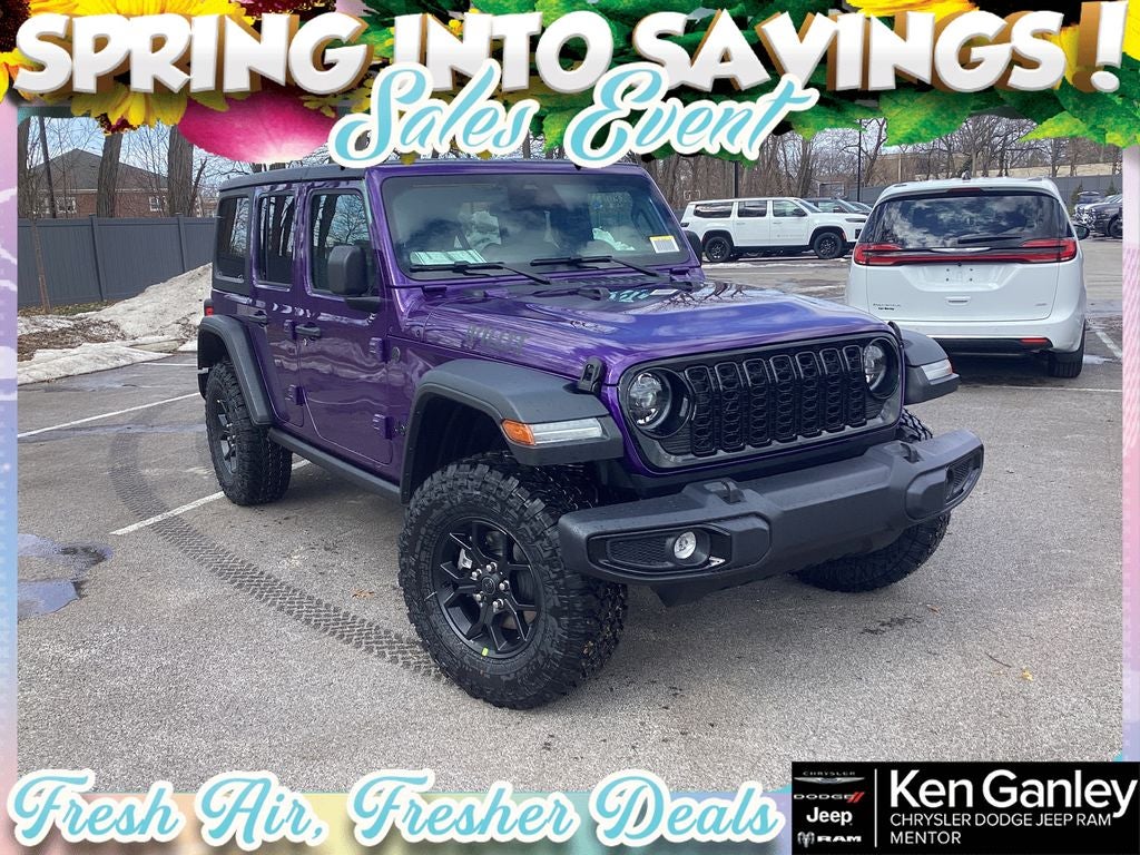 2026 Jeep Wrangler WRANGLER 4-DOOR WILLYS