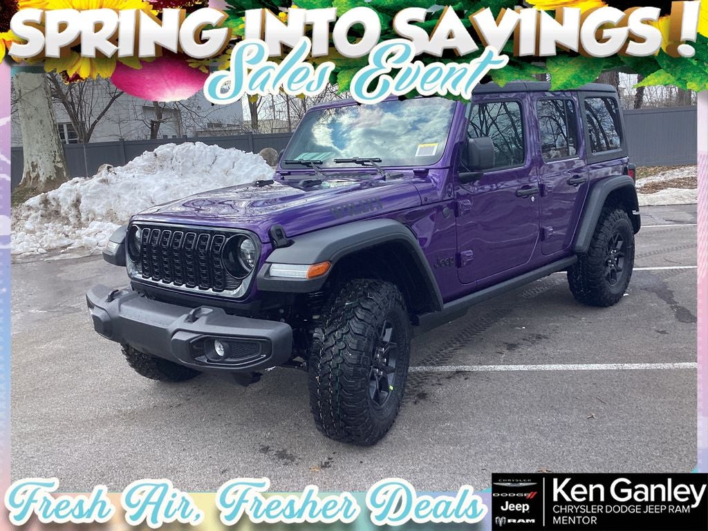 2026 Jeep Wrangler WRANGLER 4-DOOR WILLYS