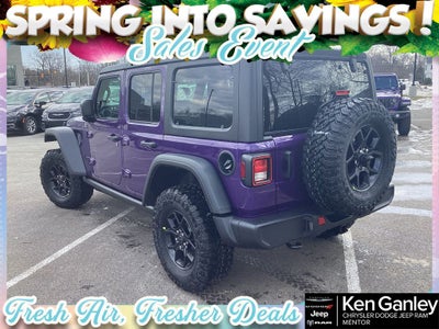 2026 Jeep Wrangler WRANGLER 4-DOOR WILLYS