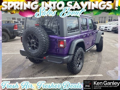 2026 Jeep Wrangler WRANGLER 4-DOOR WILLYS