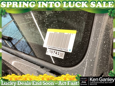 2026 Jeep Wrangler WRANGLER 4-DOOR SPORT S