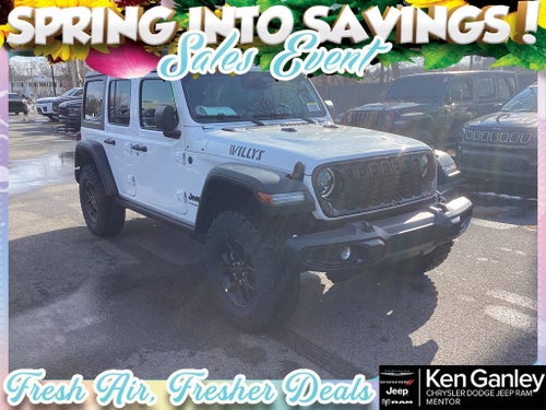 2026 Jeep Wrangler WRANGLER 4-DOOR WILLYS