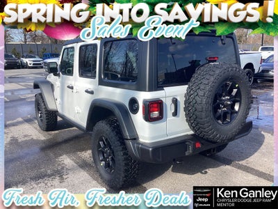 2026 Jeep Wrangler WRANGLER 4-DOOR WILLYS