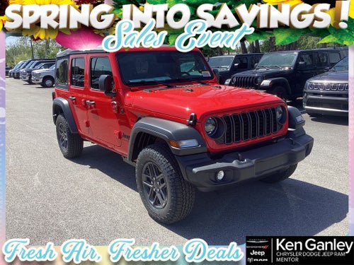 2026 Jeep Wrangler WRANGLER 4-DOOR SPORT S