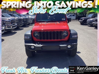 2026 Jeep Wrangler WRANGLER 4-DOOR SPORT S