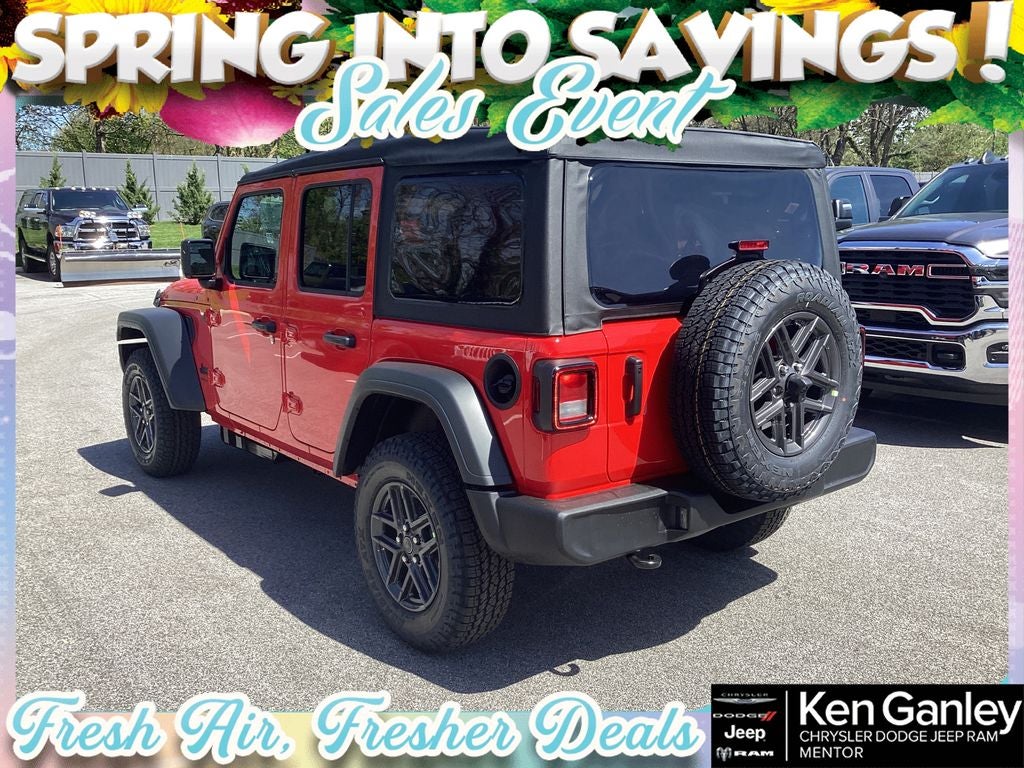 2026 Jeep Wrangler WRANGLER 4-DOOR SPORT S