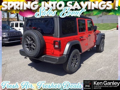 2026 Jeep Wrangler WRANGLER 4-DOOR SPORT S