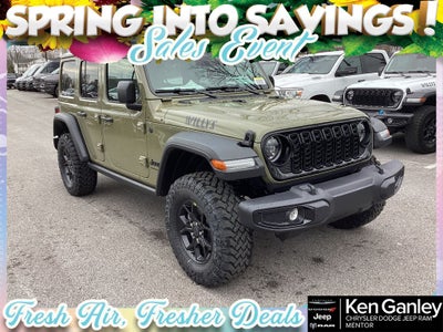 2026 Jeep Wrangler WRANGLER 4-DOOR WILLYS