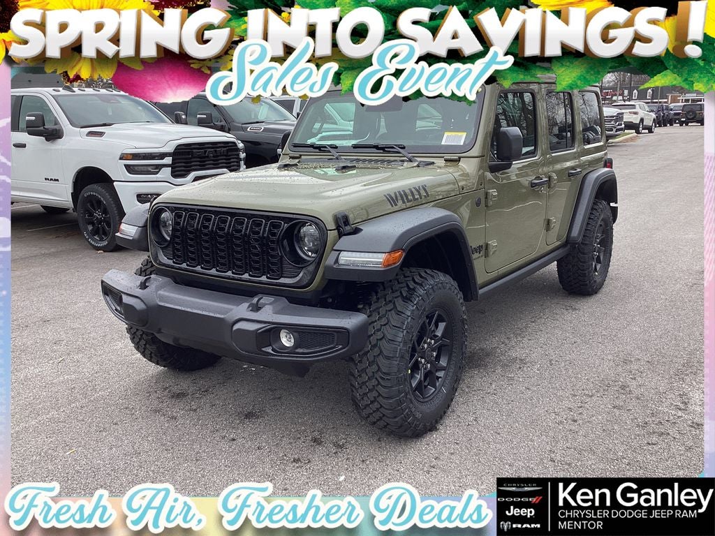 2026 Jeep Wrangler WRANGLER 4-DOOR WILLYS
