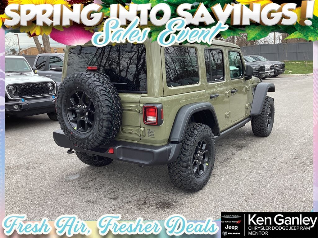 2026 Jeep Wrangler WRANGLER 4-DOOR WILLYS