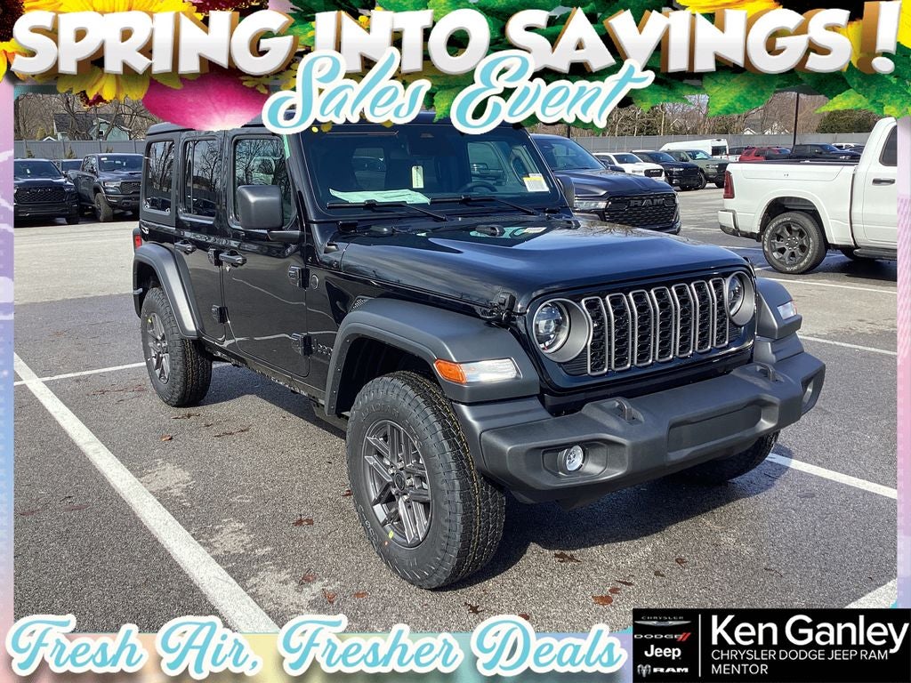2026 Jeep Wrangler WRANGLER 4-DOOR SPORT S