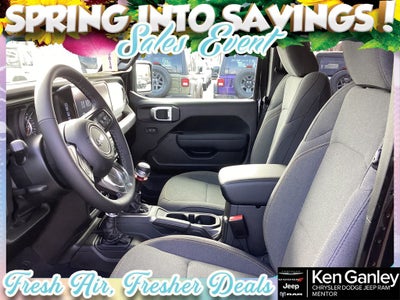 2026 Jeep Wrangler WRANGLER 4-DOOR SPORT S