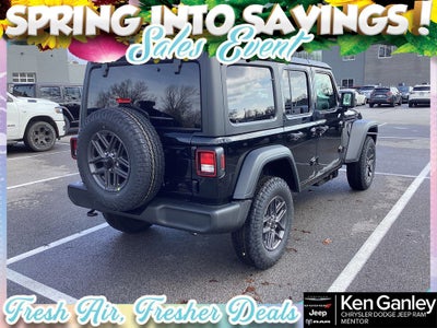 2026 Jeep Wrangler WRANGLER 4-DOOR SPORT S