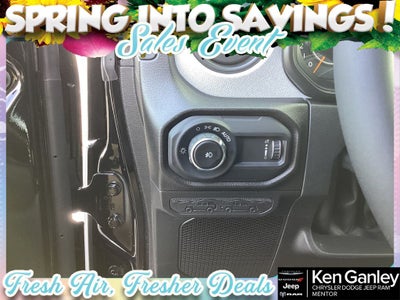 2026 Jeep Wrangler WRANGLER 4-DOOR SPORT S