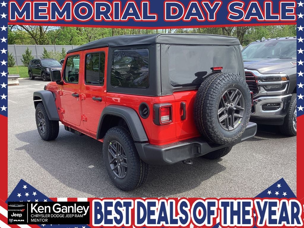 2026 Jeep Wrangler WRANGLER 4-DOOR SPORT S