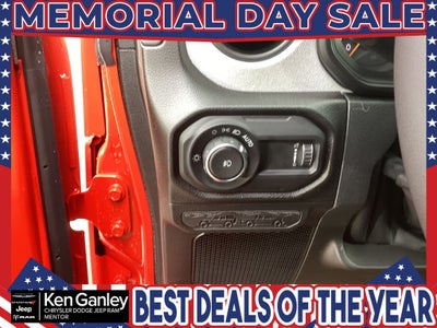 2026 Jeep Wrangler WRANGLER 4-DOOR SPORT S