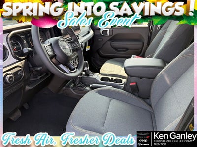 2026 Jeep Wrangler WRANGLER 4-DOOR SPORT S