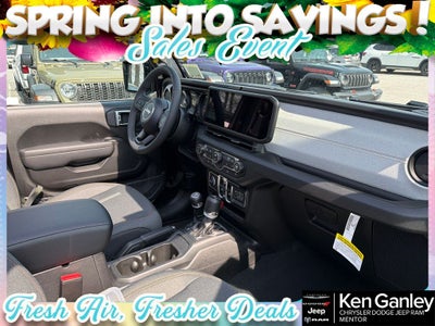 2026 Jeep Wrangler WRANGLER 4-DOOR SPORT S