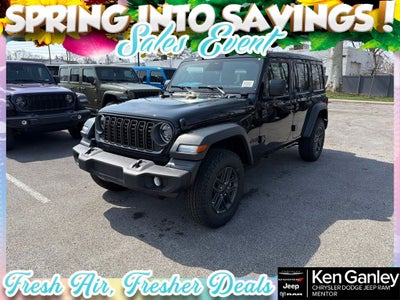 2026 Jeep Wrangler WRANGLER 4-DOOR SPORT S