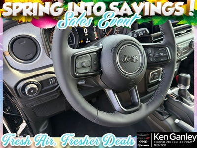 2026 Jeep Wrangler WRANGLER 4-DOOR SPORT S