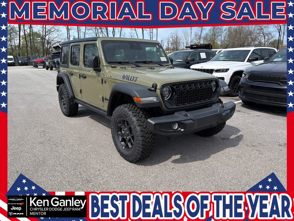 2026 Jeep Wrangler WRANGLER 4-DOOR WILLYS