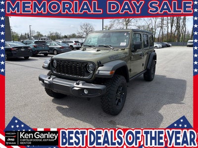 2026 Jeep Wrangler WRANGLER 4-DOOR WILLYS