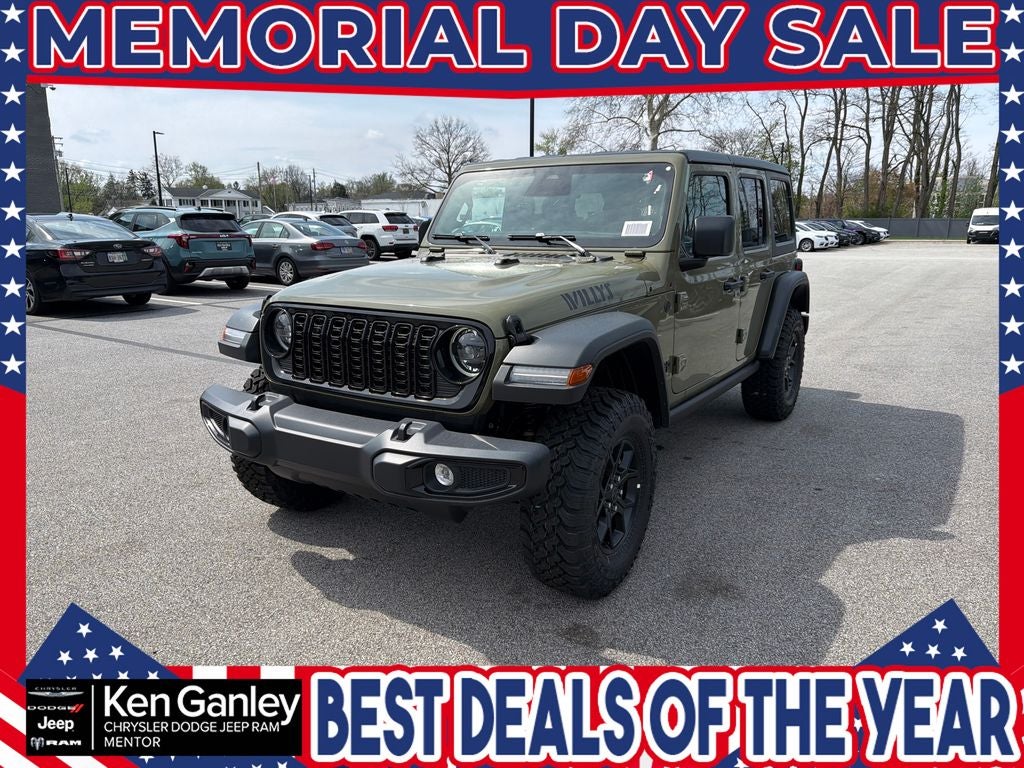 2026 Jeep Wrangler WRANGLER 4-DOOR WILLYS