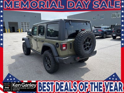 2026 Jeep Wrangler WRANGLER 4-DOOR WILLYS
