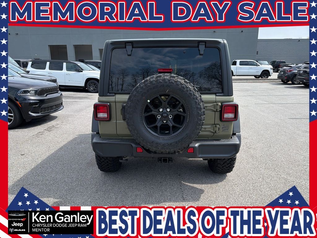 2026 Jeep Wrangler WRANGLER 4-DOOR WILLYS