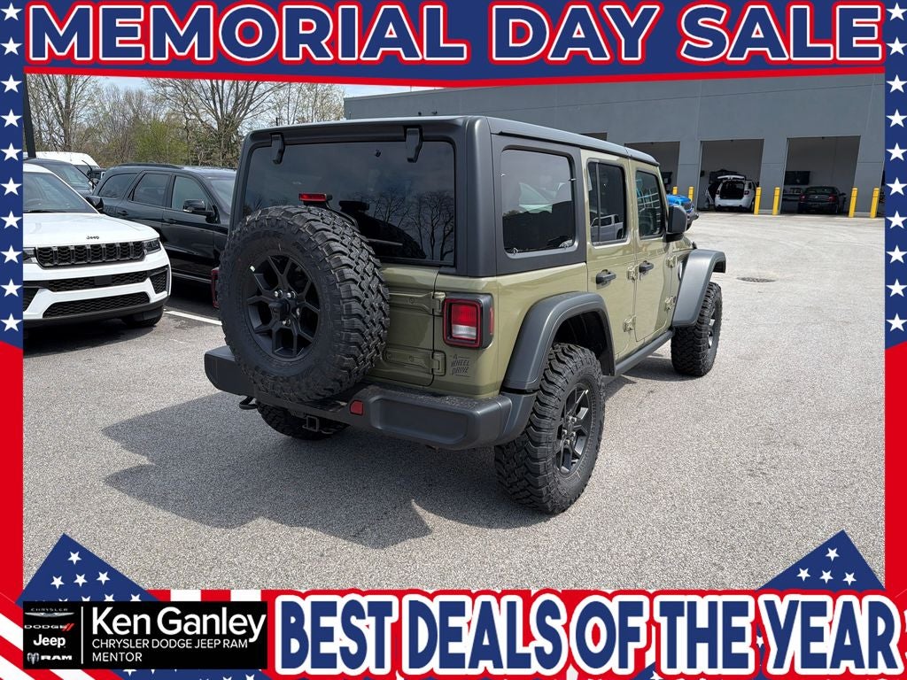 2026 Jeep Wrangler WRANGLER 4-DOOR WILLYS