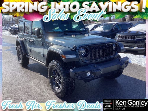 2026 Jeep Wrangler WRANGLER 4-DOOR WILLYS