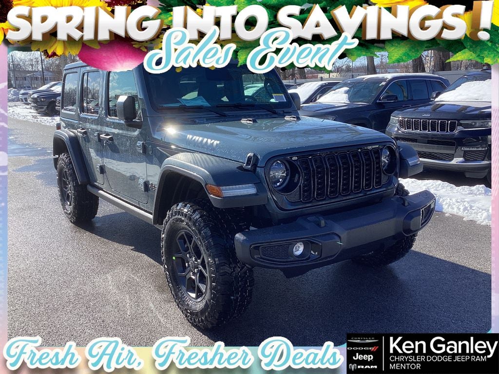 2026 Jeep Wrangler WRANGLER 4-DOOR WILLYS