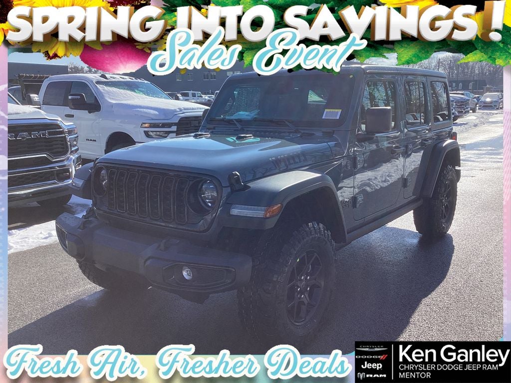 2026 Jeep Wrangler WRANGLER 4-DOOR WILLYS