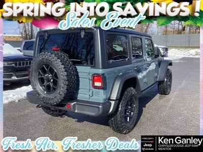 2026 Jeep Wrangler WRANGLER 4-DOOR WILLYS