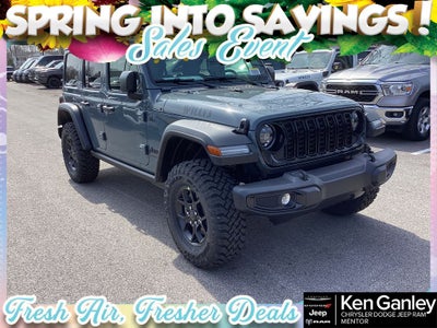 2026 Jeep Wrangler WRANGLER 4-DOOR WILLYS