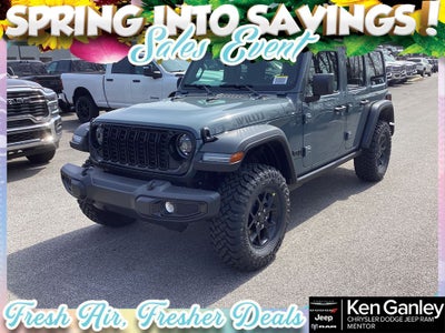 2026 Jeep Wrangler WRANGLER 4-DOOR WILLYS