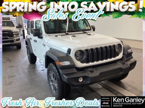 2026 Jeep Wrangler WRANGLER 4-DOOR SPORT S