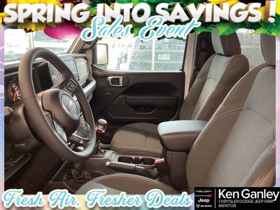 2026 Jeep Wrangler WRANGLER 4-DOOR SPORT S