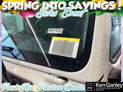 2026 Jeep Wrangler WRANGLER 4-DOOR SPORT S