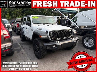 2025 Jeep Wrangler 4-Door Willys 4x4
