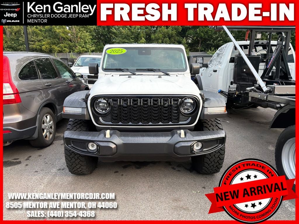 2025 Jeep Wrangler 4-Door Willys 4x4
