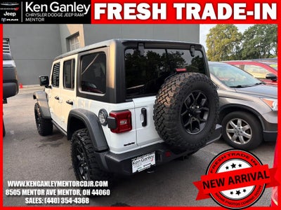 2025 Jeep Wrangler 4-Door Willys 4x4