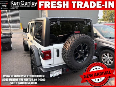 2025 Jeep Wrangler 4-Door Willys 4x4