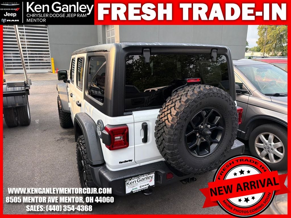 2025 Jeep Wrangler 4-Door Willys 4x4
