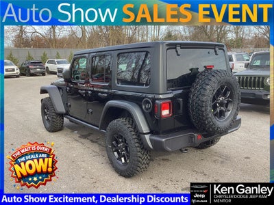 2026 Jeep Wrangler WRANGLER 4-DOOR WILLYS