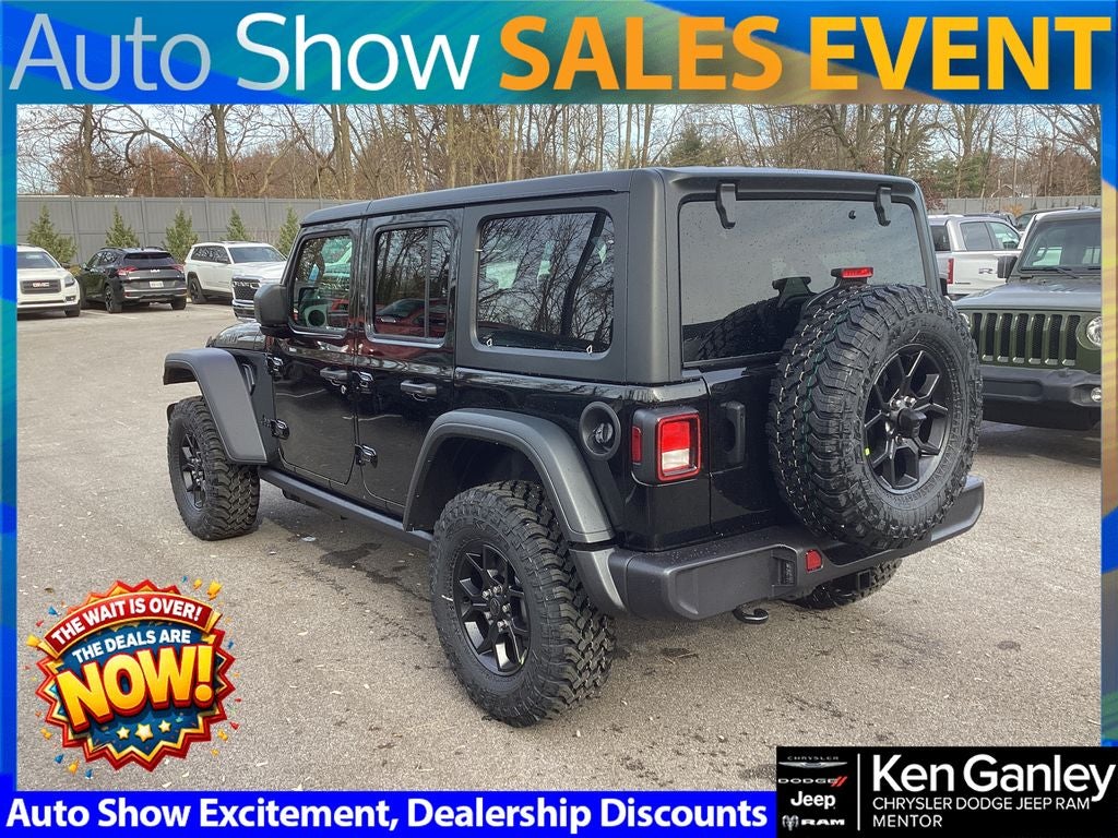 2026 Jeep Wrangler WRANGLER 4-DOOR WILLYS