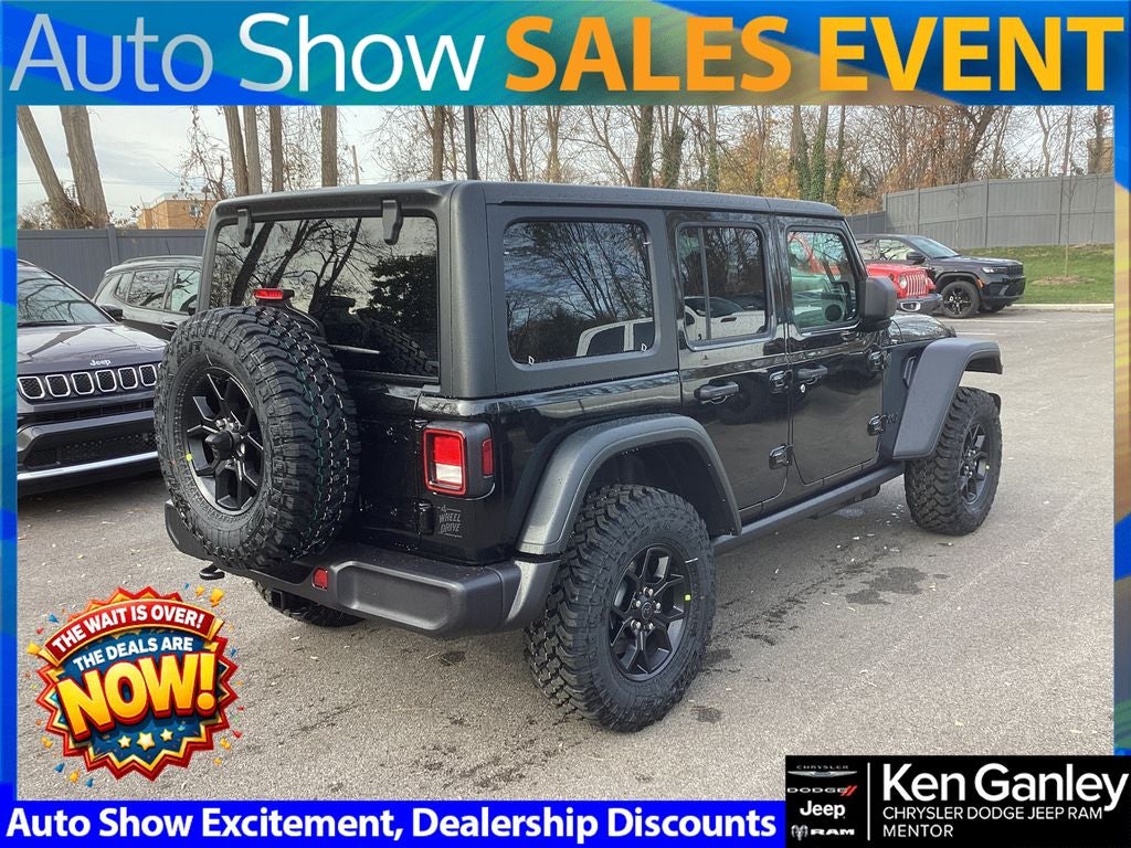 2026 Jeep Wrangler WRANGLER 4-DOOR WILLYS